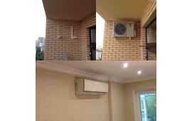 Поэтапный монтаж со скрытыми коммуникациями. 